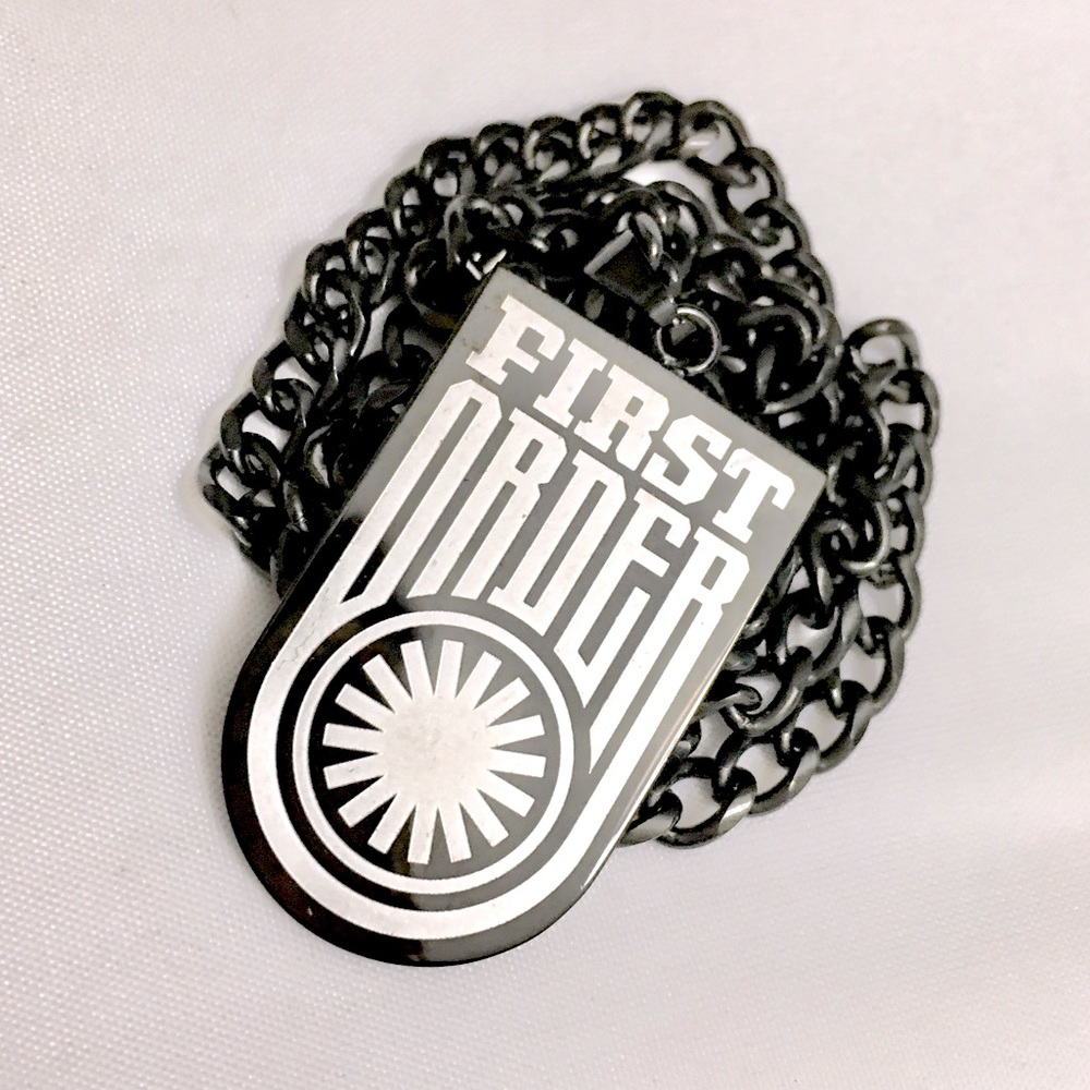 Star Wars Stainless Steel First Order Necklace